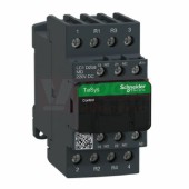 LC1D258MD     Stykač 4P 2Z+2V  40A AC-1, 220V DC, pom.kont. 1"Z"+1"V" šroub.svorky, cívka s odruš.modulem
