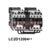 LC2D12004P7  Stykač reverzační 4P 12A AC-3, 230V AC, pom.kont. 1"Z"+1"V" šroub.svorky