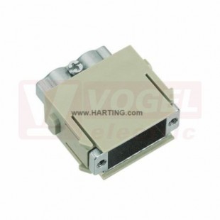 09140009933 Adapter module for D-Sub, Z, 9pin, pro 2 kabely, polykarbonát (PC), zinkový tlakový odlitek, RAL 7032