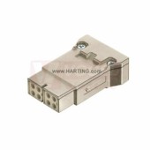 09140083116 Han Megabit insert, vložka konektoru, Z, 8pin 10A/50V, krimpovací, 0,14-2,5mm2 (krimp. kontakty obj. zvlášť)