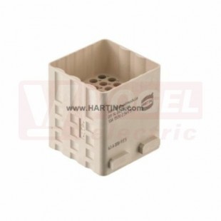 09140423001 Han DD Quad modul, vložka konektoru, V, 42pin 10A/150V, krimpovací, 0,14-2,5mm2, polymer (LCP) (krimpovací kontakty obj.zvlášť)