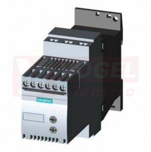 3RW3013-1BB14 SIRIUS soft starter S00 3.6 A,
1.5 kW/400 V, 40 °C 200-480 V
AC, 110-230 V AC/DC Screw
terminals