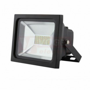 Svítidlo LED reflektorové  20W FK-CLASS-SMD-20W-5500K, černý, 5500K studená bílá, 1800lm, IP65, vyzař.úhel 120°, živ. 50 000h.,typ LED čipu 5730, rozměr 135x175 x100 mm (4738288)