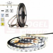 LED pásek SMD2835 NW, 120LED/m, 9,6W/m, DC 12V, 650lm/m, CRI90, IP54, 8mm, 5m (121.853.60.0)