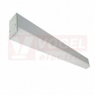 Svítidlo LED průmyslové  36W (LINEAR II 36W GRAY NW), kancelářské šedé, 3600lm, 4000K neutrální bílá, živ. 25 000h, IP20, úhel vyzař. 125°, rozměr 1133x65x50mm, náhrada za 270W (GXLS157)