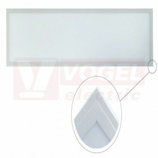 Svítidlo LED panel  40W (VIRGO II IP44 840 40W), obdélník, bílé, vodéodolné, 4000lm, 4000K neutrální bílá, živ. 25 000h, IP44, rozměr 1195x295x10mm (GXLS296)