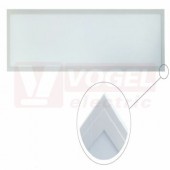 Svítidlo LED panel 40W (VIRGO II IP44 840 40W), obdélník, bílé, vodéodolné, 4000lm, 4000K neutrální bílá, živ. 25 000h, IP44, rozměr 1195x295x10mm (GXLS296)