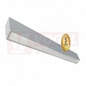 Svítidlo LED průmyslové  36W (PROFI LINEAR I 36W GRAY NW), kancelářské šedé, 4400lm, 4000K neutrální bílá, IP20, úhel vyzař. 70°, živ. 50 000h, rozměr 1145x65x50mm, náhrada za 320W (GXPR075)