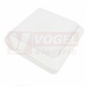 Svítidlo LED přisazené  24W (TIPO-S 24W NW), čtvercové, bílé, stropní, nástěnné, 1900lm, 4000K neutrální bílá, živ. 25 000h, úhel vyzař. 115°, IP66, IK10, rozměr švh 300x300x79mm (GXPS143)