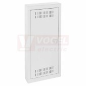 Rozvodnice  56M IP30 (C-BOX N MSF 56M) multimedia, povrchová, perforovaná dvířka, velmi tenký kov.rám (5mm) 728x358x94mm