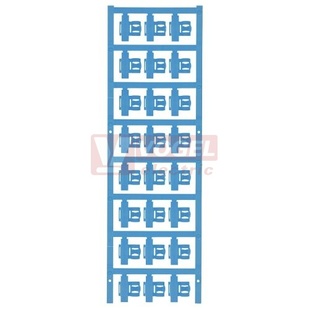 SFC 2,5/21 MC NE BL SlimFix Clip, označení vodičů a kabelů, modrá, průřez 4-10mm2, 21x9,3mm (1062090000)