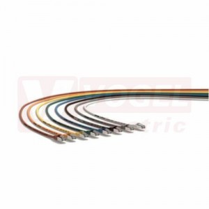 ETHERLINE LAN Cat.6A 15,0 BK patch kabel černý RJ45, stíněný S/FTP, bezhalogenový, 2x konektor RJ45 přímý, aprobace CE/CULUS, UL, použití k zapojení v rozvaděčích, délka 15m (24441325)