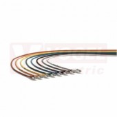 ETHERLINE LAN Cat.6A  1,0 BU patch kabel modrý RJ45, stíněný S/FTP, bezhalogenový, 2x konektor RJ45 přímý, aprobace CE/CULUS, UL, použití k zapojení v rozvaděčích, délka 1m (24441333)