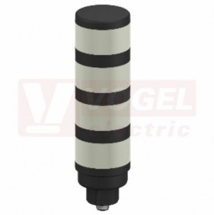 TL50WGYRAQ světelný sloup TL50, barva BÍ, ZE, ŽL, RU + akus.signalizace, 18-30V DC, 24V AC, mont.závit M30x1,5mm, rozměr pr.50xv241,5mm, IP50, připojení M12/8pin (3013661)