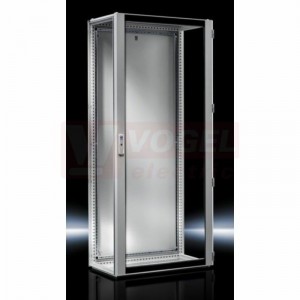 	VX8840.100 Rozváděč VX 2000x800x800, skleněné dveře vpředu, plné vzadu, bez MD, RAL7035