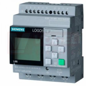 6ED1052-1FB08-0BA1 LOGO! 230RCE,logic module, display PS/I/O: 115V/230V/relay, 8 DI/4 DQ, memory 400 blocks, modular expandable, Ethernet, integrated web server, data log, user-defined web pages, standard microSD card for LOGO!