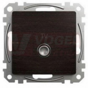 SDD181474 TV zásuvka průběžná 7dB wenge (Výroba pozastavena)
