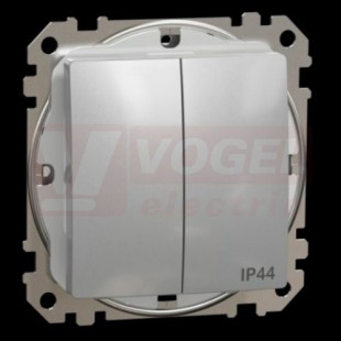 SDD213105 Přepínač sériový ř.5 IP44, Aluminium, bezšroubové svorky