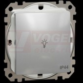 SDD213132 Tlačítko 1/0 "světlo" IP44, Aluminium, bezšroubové svorky