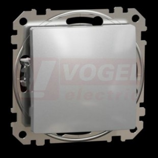 SDD113107 Přepínač křížový ř.7, Aluminium, bezšroubové svorky