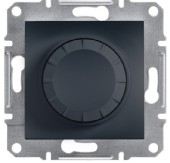 EPH6400171 Stmívač otočný RL 40-600VA, ř.6, antracit, bez rámečku