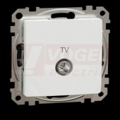 SDD111471 TV zásuvka koncová 4dB, bílá, šroubové svorky