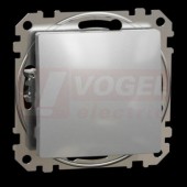SDD113101 Spínač jednopólový ř.1, Aluminium, bezšroubové svorky