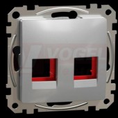 SDD113441C Kryt pro RJ45 KRONE UTP konektor, Aluminium