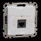 SDD113451 Datová zásuvka 1xRJ45 kat. 5e UTP, Aluminium, zářezové svorky