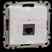 SDD113461 Datová zásuvka 1xRJ45 kat. 6 UTP, Aluminium,  zářezové svorky