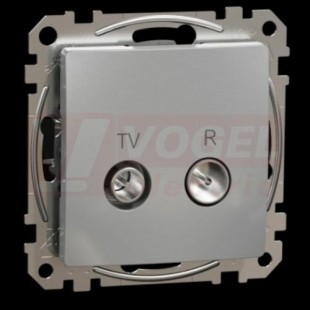 SDD113471R TV R zásuvka koncová 4dB, Aluminium, šroubové svorky