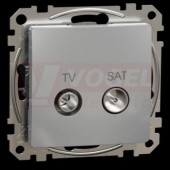 SDD113471S TV SAT zásuvka koncová 4dB, Aluminium, šroubové svorky