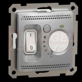 SDD113507 Podlahový termostat 16A, Aluminium, šroubové svorky