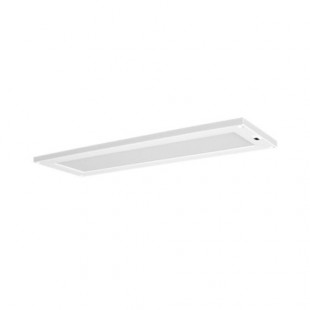 Svítidlo LED panel 5W 220-240V (CABINET LED PANEL 30X10) pohyb.snímač, 220lm, 3000K teplá bílá, úhel vyzař. 110°, tělo bílý ABS, živ. 30 000h, IP20, zástrčka typu C (EU), rozměr 300x100x8mm, kabel 1,5m, -20…+40°C (4058075268289)