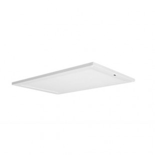 Svítidlo LED panel  7,5W 220-240V (CABINET LED PANEL 30X20) pohyb.snímač, 450lm, 3000K teplá bílá, úhel vyzař. 110°, tělo bílý ABS, živ. 30 000h, IP20, zástrčka typu C (EU), rozměr 300x200x8mm, kabel 1,5m, -20…+40°C (4058075268326)