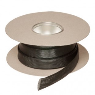 HIL-FLEX  25, průměr 22-36mm, černá punčoška pletená - role 25m, -50 až +150°C (37090)