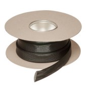 HIL-FLEX  10, průměr  8-18mm, černá punčoška pletená - role 100m, -50 až +150°C (37050)