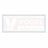 Alu rám ke svítidlu LED-GPL44/B-45 (LED-GPL44-RAM/B/BI) materiál hliník, barva bílá, výška rámu 5cm, montážní šrouby, rozměr 29,5x119,5
