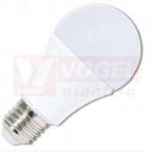 Žárovka LED E27/A60 230VAC  8W (LED8W-A60/E27/3000) 18x LED SMD2835, 750lm, 3000K teplá bílá, vyzař.úhel 230°, živ. 40 000h., rozměr 11,8x pr.6cm