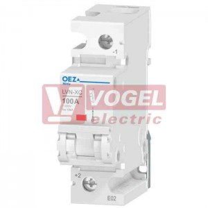 Jistič 1P/DC 100A C LVN-XC-100C-1 Ue DC 220V, 10kA, šířka 1,5M (EN60947-2) (46832)