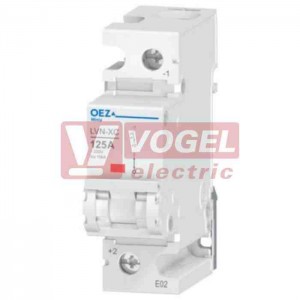 Jistič 1P/DC 125A C LVN-XC-125C-1 Ue DC 220V, 10kA, šířka 1,5M (EN60947-2) (46833)