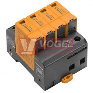 VPU AC II US 4 120/50 přepěťová ochrana typ 1+2 (L1-L2-L3/PE(N)), I imp 20kA/50kA (8/20µs), Uc 120V, bez dálk.signalizace (2730490000)