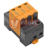 VPU AC II US 3 120/50 přepěťová ochrana typ 1+2 (L1-L2-L3/(N)), I imp 20kA/50kA (8/20µs), Uc 120V, bez dálk.signalizace (2730510000)