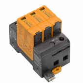 VPU AC II US 3 R 240/50 přepěťová ochrana typ 1+2 (L1-L2-L3/PE(N)), I imp 20kA/50kA (8/20µs), Uc 240V, s dálk.signalizací (2730550000)