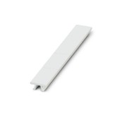 ZB 25:UNPRINTED označovací štítky, bez potisku, bílé, montáž aretací, š 25mm, popis.pole 25x10mm (1 balení = 10 kusů) (0802751)