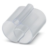 PATG 6/23 Nosiče označení vodiče, nasouvací, transparentní, pro štítek 4x23mm, průměr vodiče 14-22mm, materiál PVC V0 (0808037)