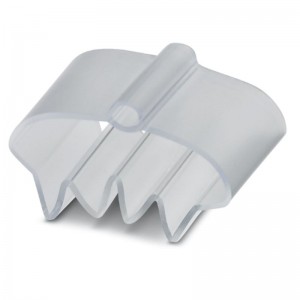 PATG 7/23 Nosiče označení vodiče, nasouvací, transparentní, pro štítek 4x23mm, průměr vodiče 22-30mm, materiál PVC V0 (0808040)