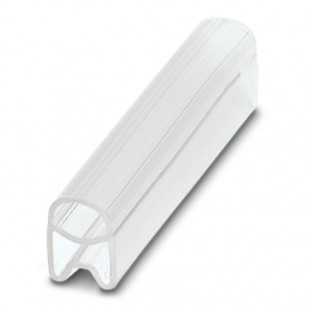 PATG 1/30 Nosiče označení vodiče, nasouvací, transparentní, pro štítek 4x30mm, průměr vodiče 1,5-2,5mm, materiál PVC V0 (0822440)