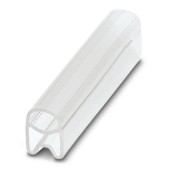 PATG 1/30 Nosiče označení vodiče, nasouvací, transparentní, pro štítek 4x30mm, průměr vodiče 1,5-2,5mm, materiál PVC V0 (0822440)