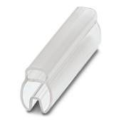 PATG 3/30 Nosiče označení vodiče, nasouvací, transparentní, pro štítek 4x30mm, průměr vodiče 4-7mm, materiál PVC V0 (0822466)